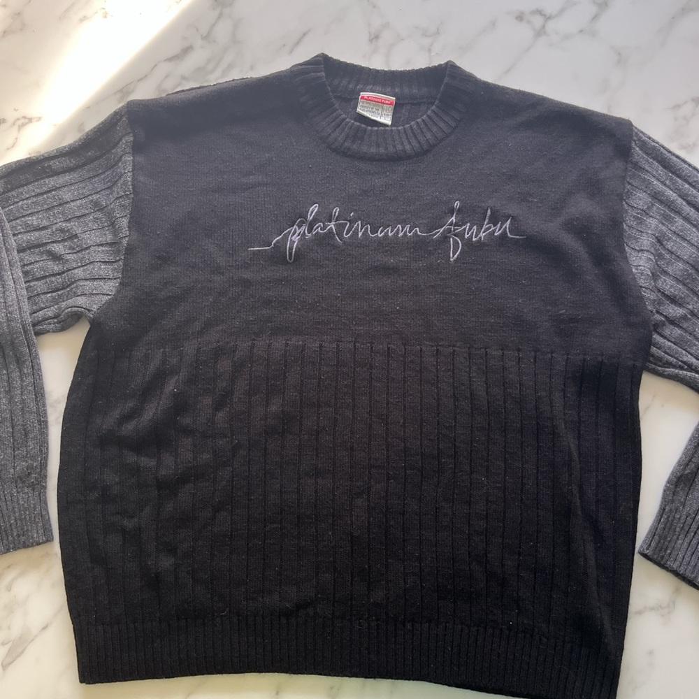 Vintage Platinum FUBU men’s sweater size large